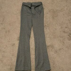 Black and white checkered dress pants